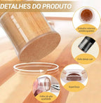 Protetor de Silicone para Pés de Cadeira - Protect Piso - ÚLTIMAS UNIDADES!