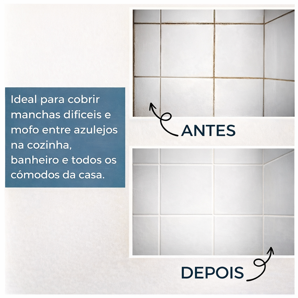 Caneta Rejunte Reparadora Permanente Decaza - (ÚLTIMAS UNIDADES!)