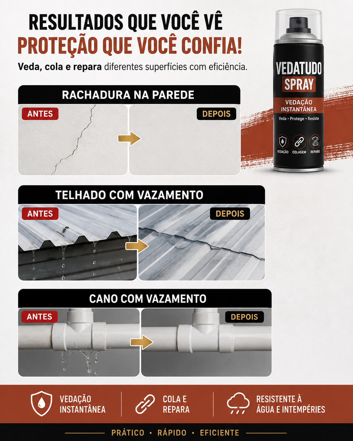 Spray Impermeabilizante VedaTudo