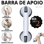 Suporte de Apoio Com Ventosa Barra Portátil Para Banheiro