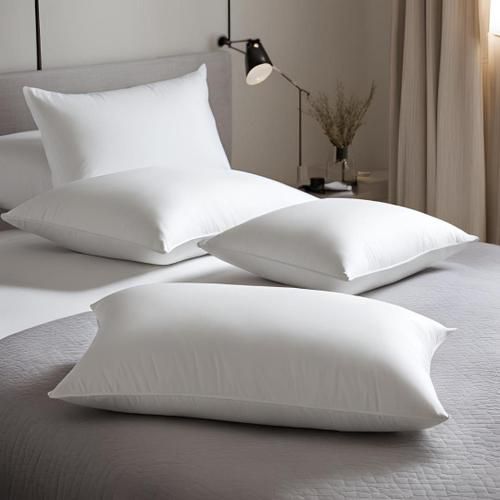 Kit 2 Travesseiro Extra Firme Premium Hotel Antialérgico