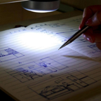 5 Unidade Leds Lâmpada Adesiva Sem Fio Touch De Pilha De Segurança Portátil Para Armário Casa