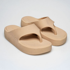 Sandália Papete Slide Nuvem Plataforma Flat Feminina Asa Delta - Conforto e Estilo Praia Piscina