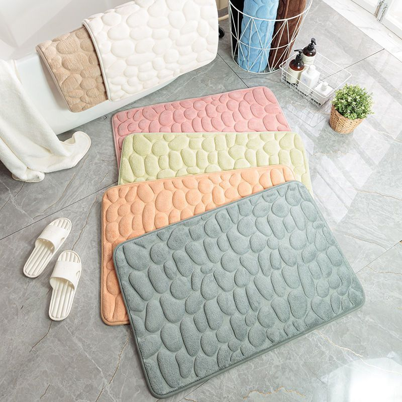 kit 2 Tapete Soft Antiderrapante para Banheiro, Sala e Quarto com Diversas Cores 40cm x 60cm