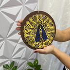 Mandala Decorativa NOSSA SENHORA APARECIDA | Decoração Parede Casa