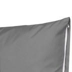 Capa Travesseiro Xuxão Fronha Avulsa Para Travesseiro De Corpo 1,30x40cm Micropercal 400 fios Toque Macio