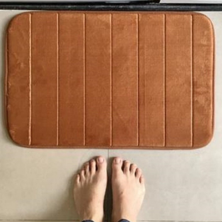 Tapete de Porta Para Banheiro macio 60cm fino