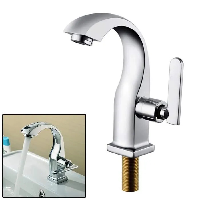 Torneira Banheiro bancada aço inox 304 Moderna Cuba Lavabo luxo Metal Brilhante