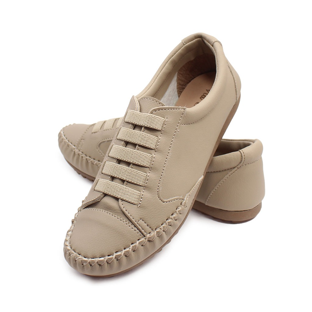 Tenis Mocatenis Feminino Elástico Ortopedico Confort Mocassim Tratorado