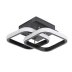 Luminária De Teto Sala Plafon 110V-220V Led Moderna Dourado 3 Cores Em 1