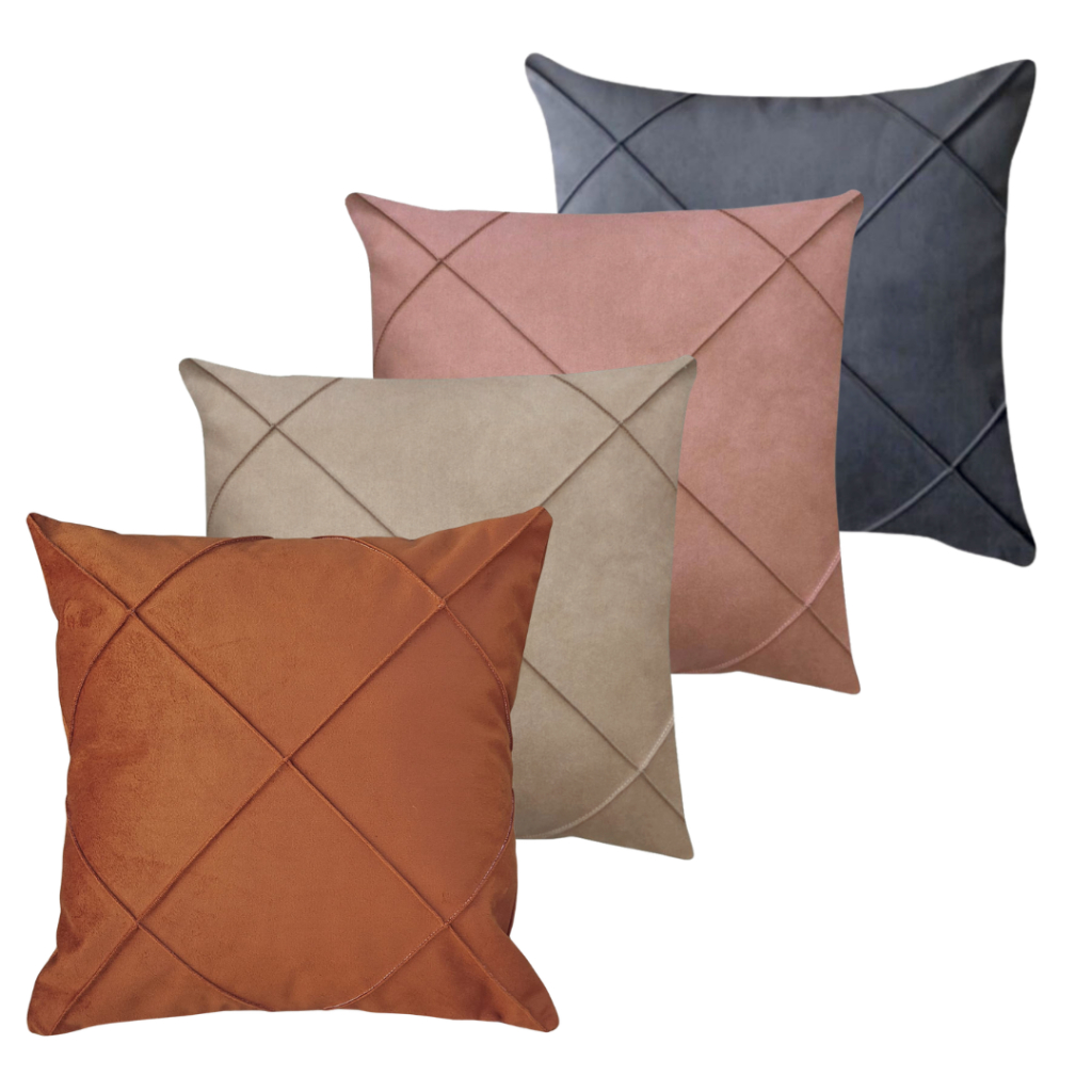 Kit Manta Suede Drapeada Elegance 2,40x1,70 – Sala & Sofá