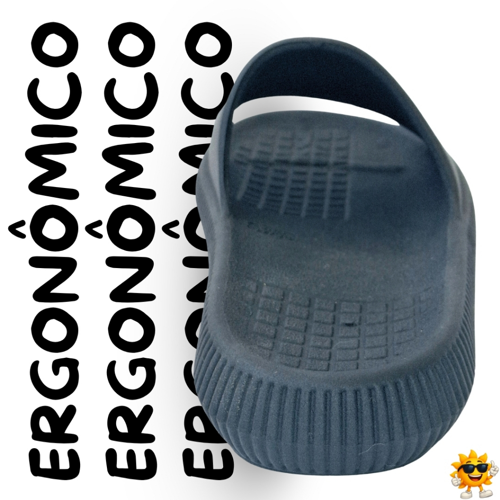 Chinelo Nuvem Slide Unissex – Macio, Leve, Antiderrapante e Confortável para o Dia a Dia