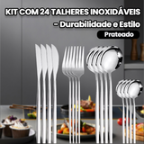 24 unidades Prata