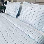 Cobre Leito Bordado Luxury Touch – Casal 3 Peças