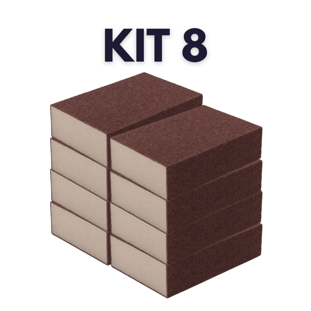 Kit Esponja Magica Limpeza Pesada