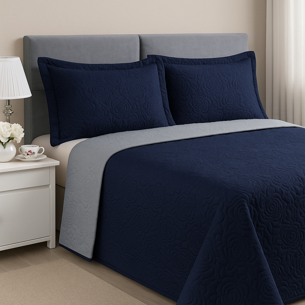 Cobre Leito Dupla Face Comfort Prime – Casal 3 Peças