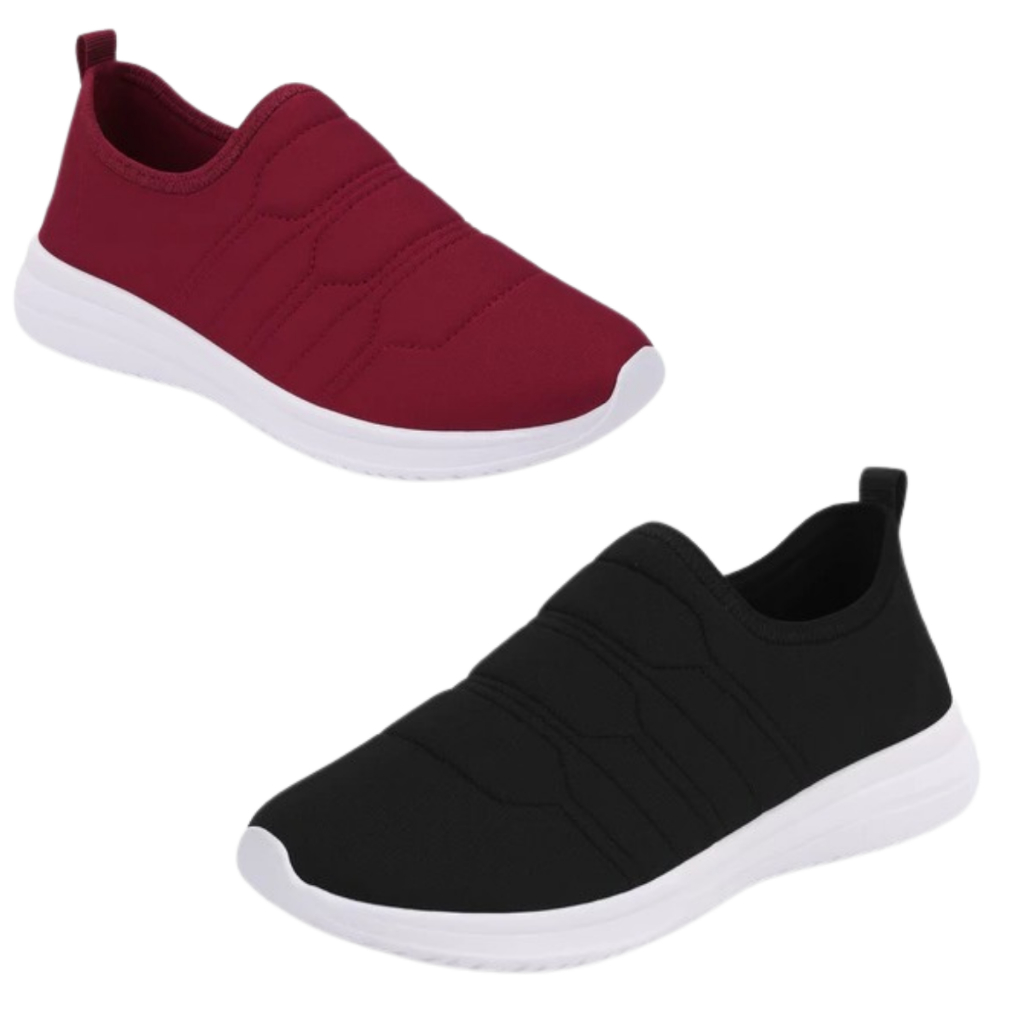 Kit 2 Tênis o Calce Fácil Slip On