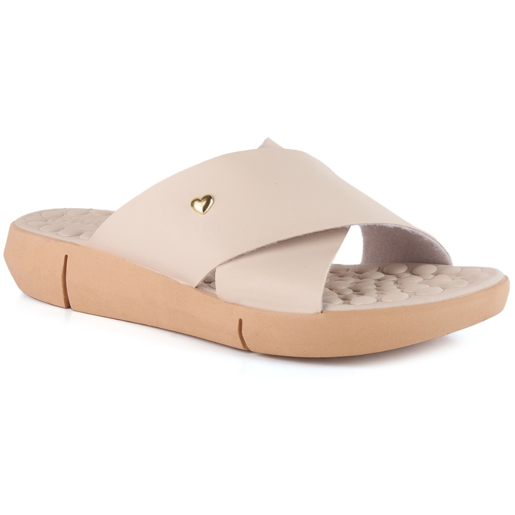 Chinelo Feminino Ortopédico Casual em X Super Leve Macio Confortável Solado Antiderrapante
