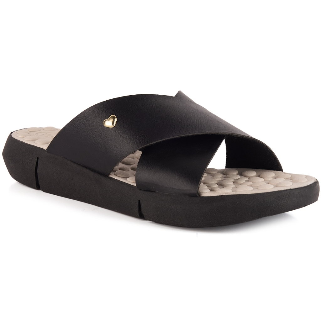 Chinelo Feminino Ortopédico Casual em X Super Leve Macio Confortável Solado Antiderrapante