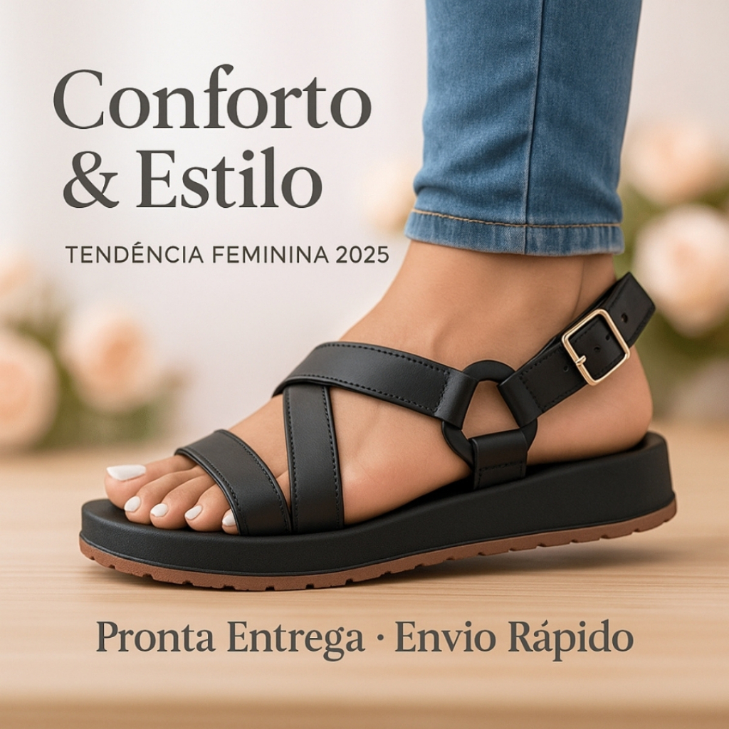 Kit 2 Pares Sandália Papete Feminina Birken Anatômica Leve - Dunas