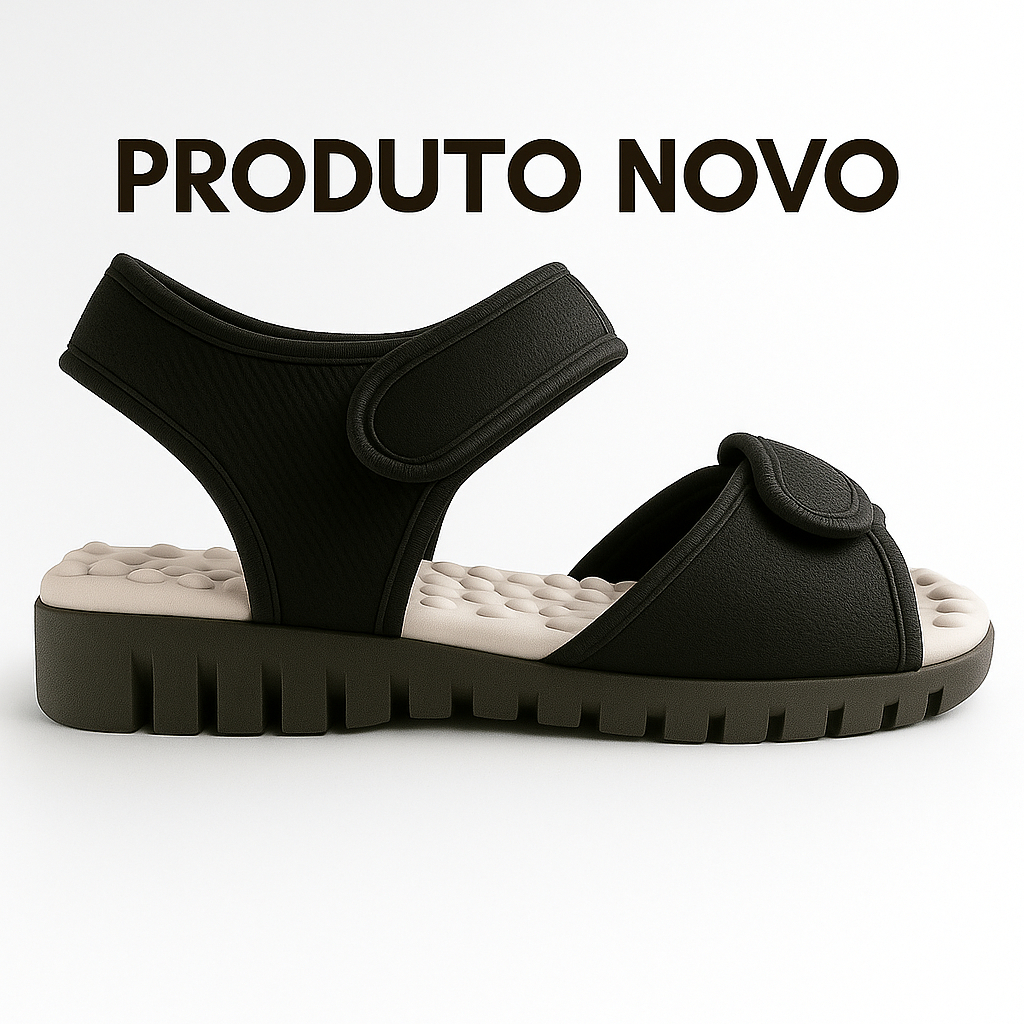 Kit Pares Sandália Feminina Ortopédica Papete Anatômica Massageadora Confortável Leve Macia Casual