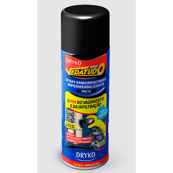 Spray Impermeabilizante VedaTudo 400ml/235g Dryko