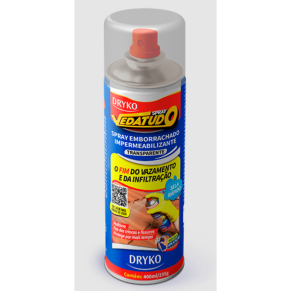 Spray Impermeabilizante VedaTudo 400ml/235g Dryko