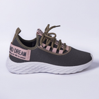 Tenis Feminino Casual Tenis Meia Calce Facil Cadarço Confortável Shokei