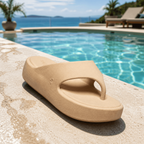 Sandália Papete Slide Nuvem Plataforma Flat Feminina Asa Delta - Conforto e Estilo Praia Piscina