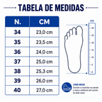 Tênis ortopédico feminino slip on calce fácil academia lazer