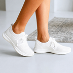 Tenis Meia Feminino Calce-Facil Cardaco Sapatenis Trabalho Casual Caminhada Academia Promoção