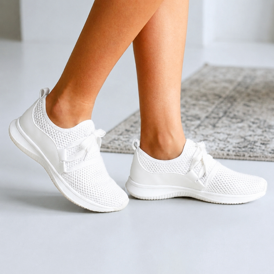 Tenis Meia Feminino Calce-Facil Cardaco Sapatenis Trabalho Casual Caminhada Academia Promoção