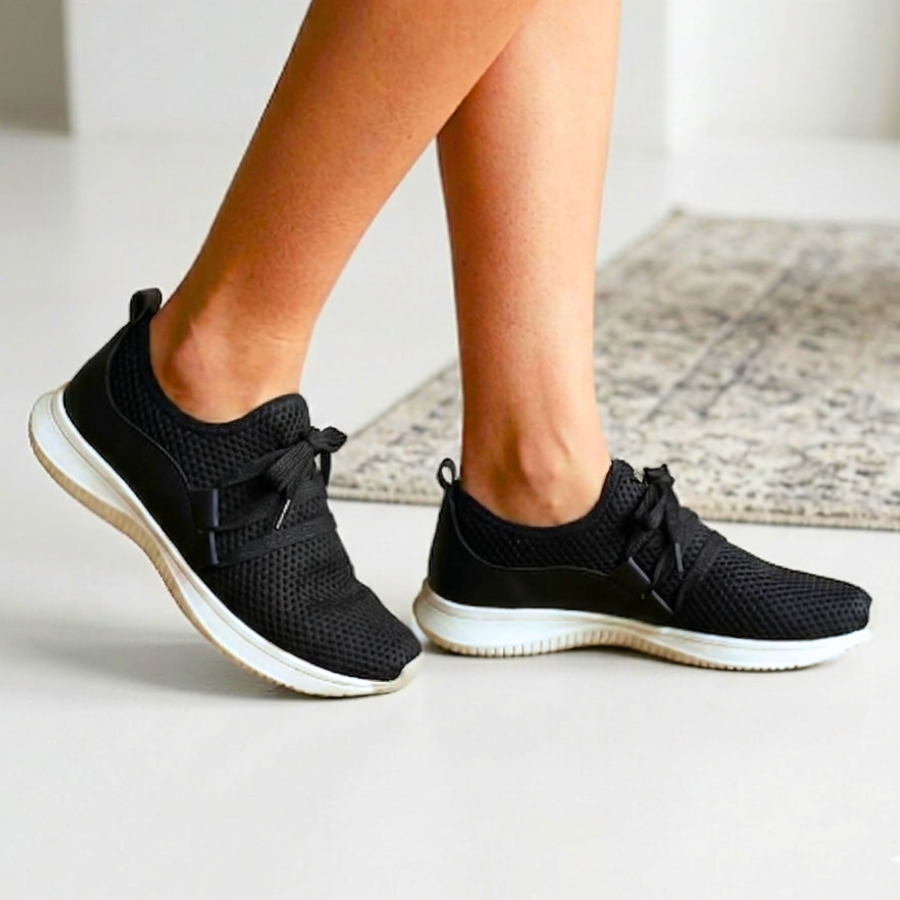 Tenis Meia Feminino Calce-Facil Cardaco Sapatenis Trabalho Casual Caminhada Academia Promoção