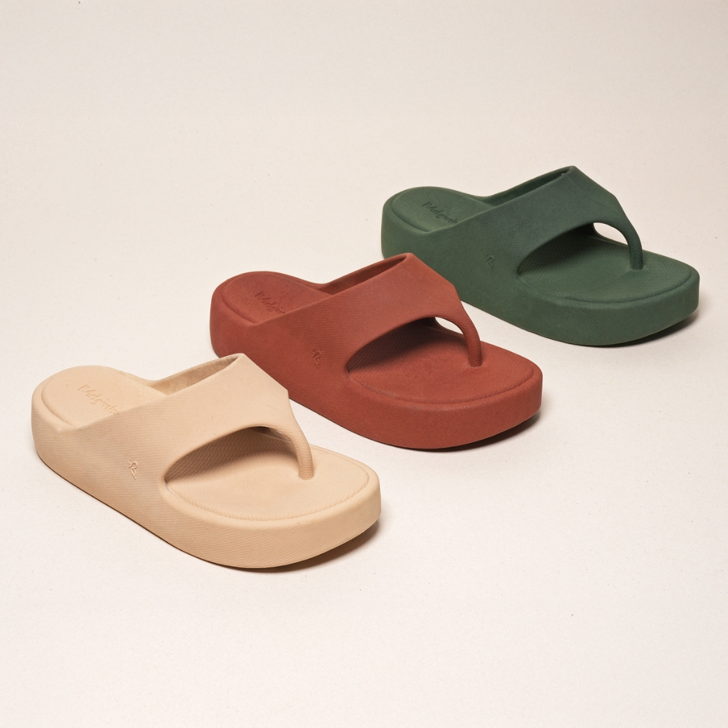 Sandália Papete Slide Nuvem Plataforma Flat Feminina Asa Delta - Conforto e Estilo Praia Piscina