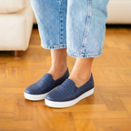 Tênis Ortopédico Muito Macio e Confortável Slip On Calce Fácil Promoção
