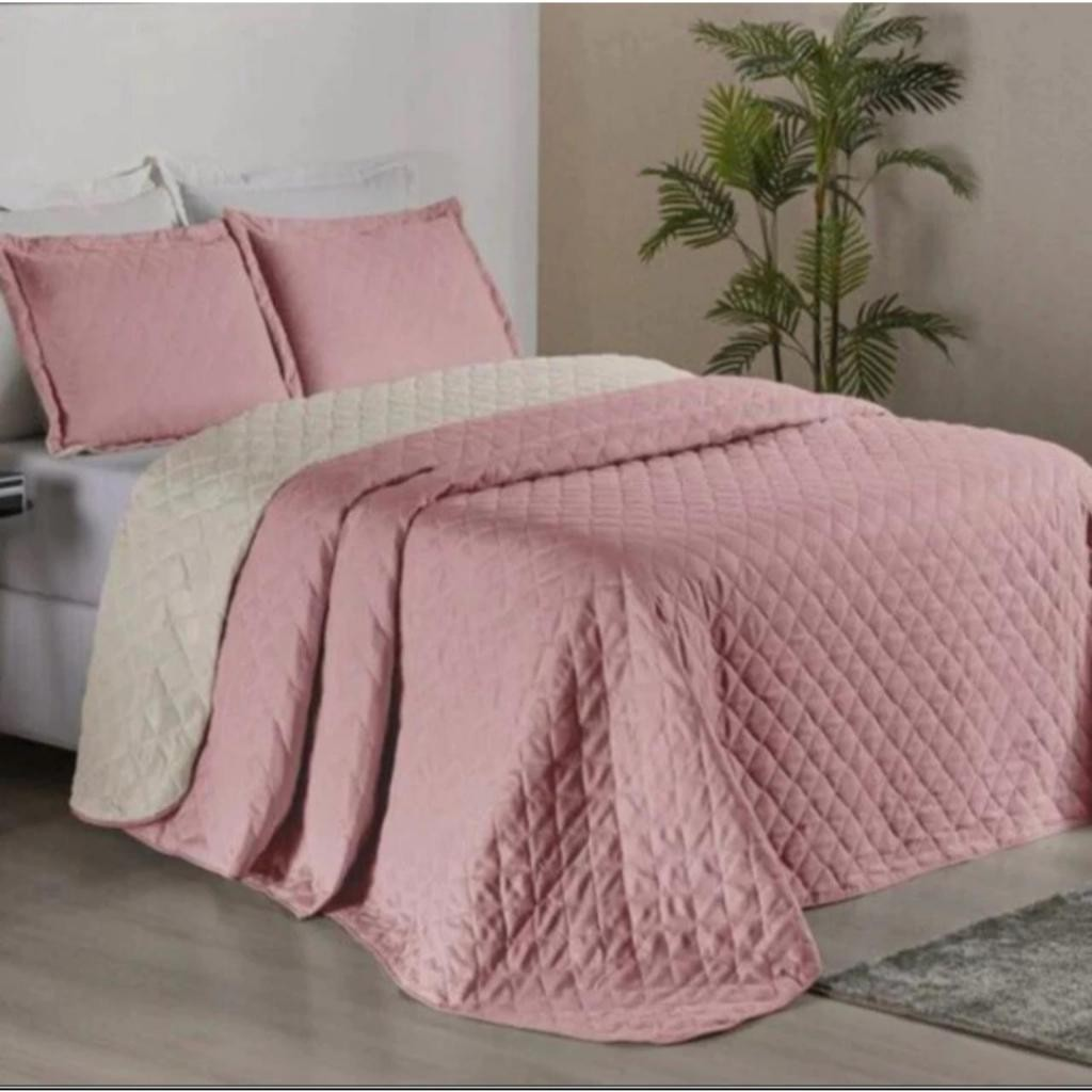 Cobre Leito Dupla Face Comfort Prime – Casal 3 Peças