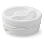 Garrafa Térmica Café Chá Suco Bule Térmico Branco 1 Litro Wood Fashion Termopro
