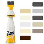 Tinta Para Rejunte Zapt Cores Fortaleza 200ml Prático Alta Cobertura Piso Parede Rejunta Porcelanato Banheiro Branco