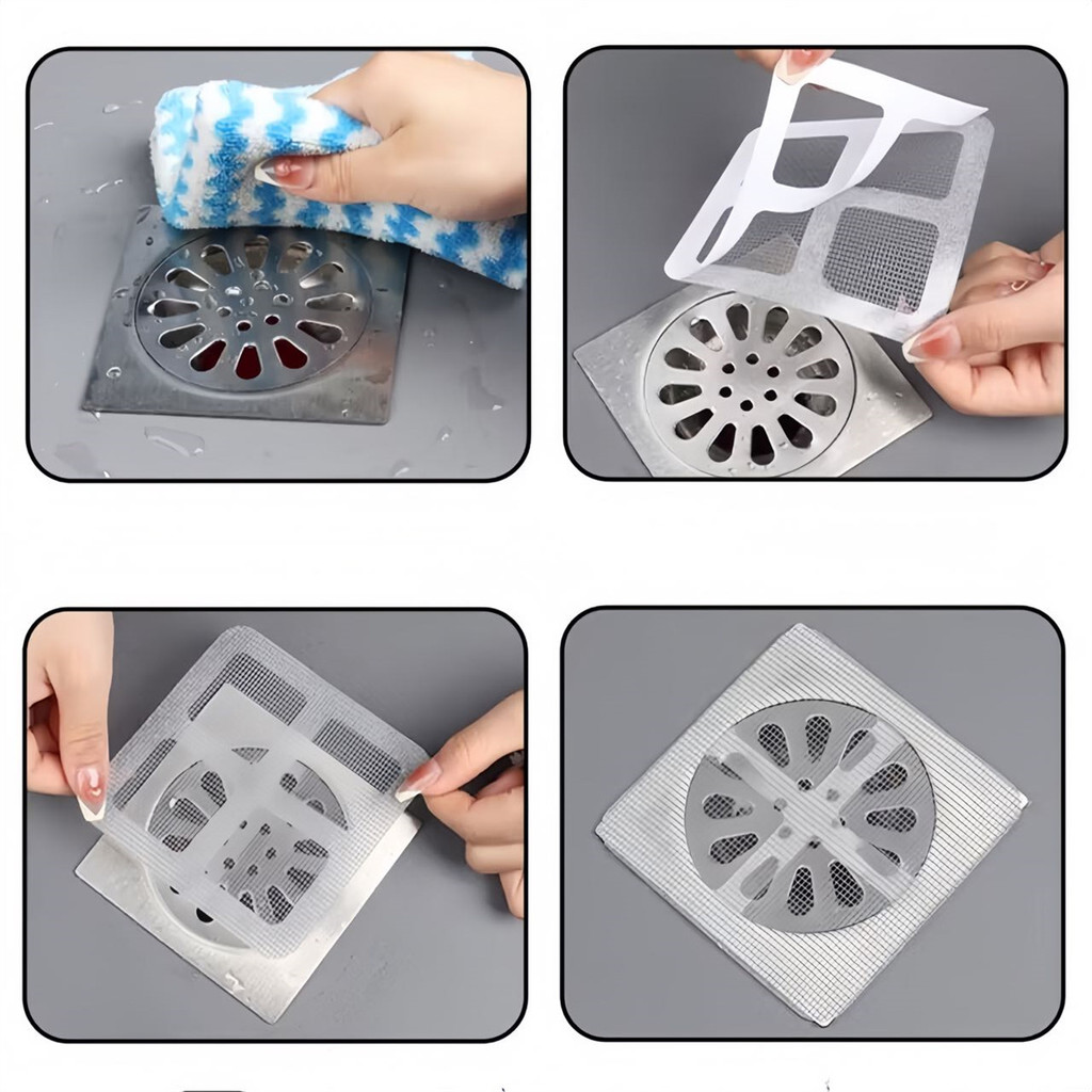 KIT 5-20 Pçs Tela Protetor Ralos Adesivos Anti Inseto Descartáveis