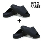 Kit 2 Pares Chinelo Masculino Feminino Nuvem Slide Lançamento Leve Confortável Ortopédico