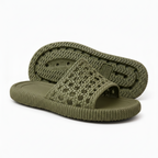 Chinelo Feminino Slide Sandália Savana Trançado Leve Macio Rasteira Casual